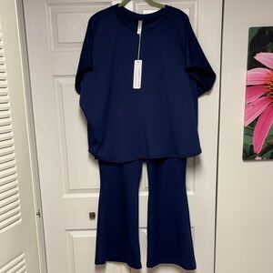Dear Scarlett Navy Blue Women's Lounge Set